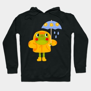 raincoat frog Hoodie